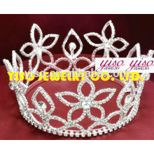 Headband personalizado jóia de prata festa flor reis metal coroas